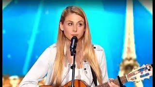 Laura Laune chanson sur Éric Antoine La France a un Incroyable Talent [upl. by Micheline175]