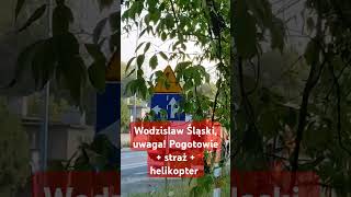 Wodzisław Śląski uwaga Pogotowie straż helikopter  cz 2 [upl. by Jeconiah500]