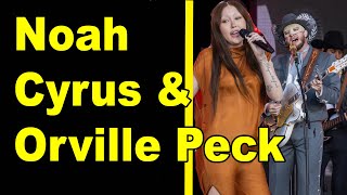 Noah Cyrus amp Orville Peck duet on Jimmy Kimmel Live in Hollywood [upl. by Eelrehpotsirhc]