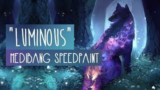 Luminous  SPEEDPAINT  Medibang Paint Pro [upl. by Tneicniv]