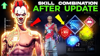 After update character skill combination 2023  Best character combination in free fire [upl. by Balcke]