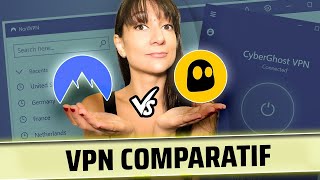 NordVPN vs CyberGhost 2023  Quel est le meilleur VPN et le plus fiable [upl. by Ardnuhsed]