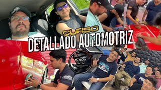 Fuimos a un Curso de Detallado Automotriz by VHSA MOTORS  Día 1 cardetailing [upl. by Percival]