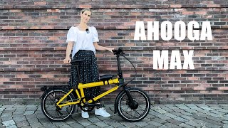 Ahooga MAX  folding ebike NEXT LEVEL [upl. by Nnylarej]