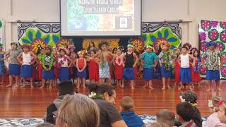 Mangere Bridge School Cook Island Language Week Boys Performance [upl. by Esinyt]