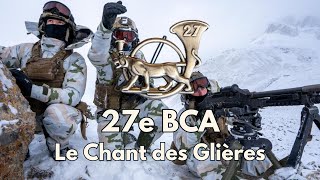 27e BCA  Le Chant des Glières  Chant Militaire 💪 🇫🇷 armeefrancaise militaire [upl. by Ardehs4]