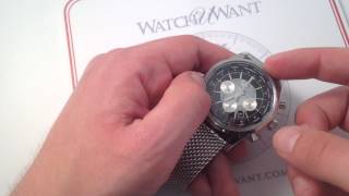 Breitling Transocean Chronograph Unitime Luxury Watch Review [upl. by Lennon647]