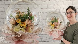 Bubble Balloon Flower Bouquet Tutorial [upl. by Bronnie]