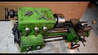 Lathe restoration Simple lathe stand [upl. by Hazen]