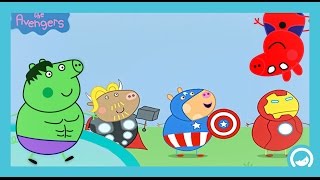 Avengers End game Peppa Pig DISFRACES ◄ToysCookie ► [upl. by Anik]