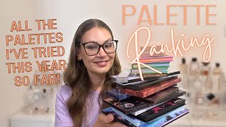 RANKING MY NEWEST PALETTES  Speed Reviews  July 2024 [upl. by Sugar]