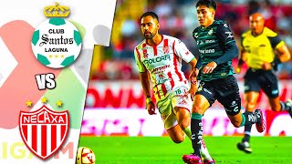 Santos Laguna 32 Necaxa  LIGA MXApertura Jornada 6 [upl. by Notlad812]