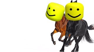 OOF TOWN ROAD Old Town Road Roblox OOF REMIX [upl. by Eneloc]