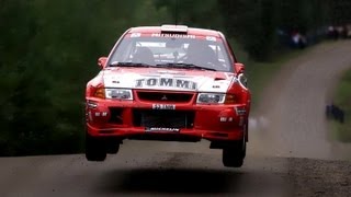 WRC Rally Finland 99 Tommi Mäkinen Mitsubishi Evo VI Onboard cam [upl. by Nitas]