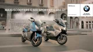 BMW Motorrad MaxiScooters C 600 Sport amp C 650 GT [upl. by Everrs]