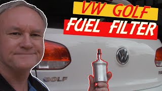 VW Golf VI Fuel Filter Replacement CAXA 14Lt Petrol [upl. by Edward88]