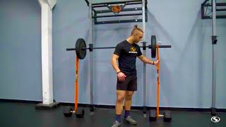 Stroops  Optimize Weekly  Resistance Band Barbell Squat [upl. by Burnham]