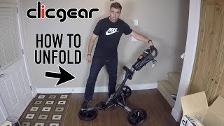 How Clicgear Carts Fold and Unfold [upl. by Portugal701]