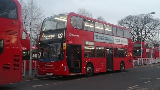 Full Route Visual Route 122  Crystal Palace to Plumstead Bus Garage  12350 SN64OGZ  ADL E400H [upl. by Naillig]