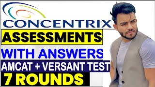 Concentrix Assessment Test with Answers  7 Rounds [upl. by Gibbons]