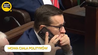 ROZPRACOWALIŚMY MOWĘ CIAŁA POLSKICH POLITYKÓW 🤓  Dzień Dobry TVN [upl. by Jabon366]