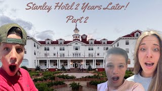 Stanley Hotel 2 Years Later INSIDE LOOK OF ROOMS AND CONCERT HALL [upl. by Orenid]