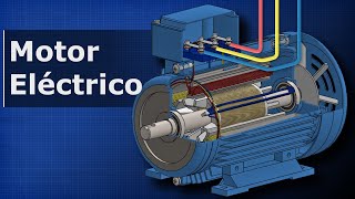 Cómo Funcionan los Motores Eléctricos  Motores de Inducción de CA Trifásicos Motor de CA [upl. by Sasnak928]