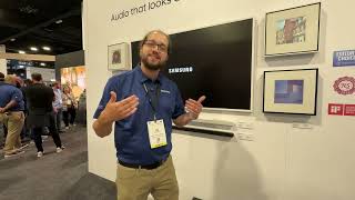 Samsung Shows Screens and Speakers at CEDIA 2024 [upl. by Emerson]