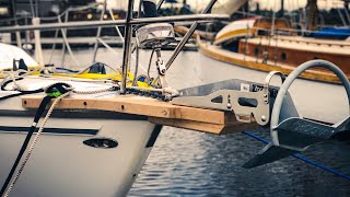 Building A Bowsprit Part 2  Ep 27  Sailing Ixion [upl. by Nicholas964]