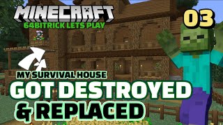 MINECRAFT LARGE SPRUCE HOUSE Minecraft Survival Lets Play Tutorial Review [upl. by Ailesor]