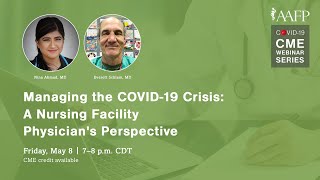 AAFP COVID19 CME Webinar Series [upl. by Hasila741]