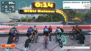 Zwift Race  SISU Reissu Oktoberfest Stage 1 on Mayan 8 ZRS B Pen 520  690 [upl. by Aldrich]