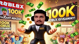 Taulant Abazaj  100K Robuxa Per Fansa Kur Te Arrin 100K Subscribe [upl. by Ilram]