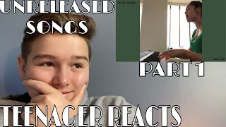 Olivia Rodrigo  Unreleased Songs PART 1  TEENAGER REACTS [upl. by Fessuoy]