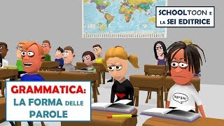 Grammatica  Radice desinenza tema parole primitive derivate e alterate [upl. by Eitak]