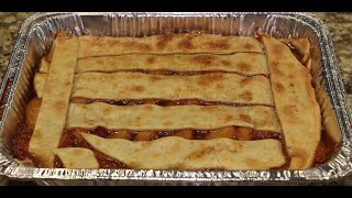 Peach Cobbler  Easy Peach Cobbler Recipe [upl. by Kenney]