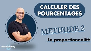 Calculer un pourcentage  Méthode 2 [upl. by Krispin171]