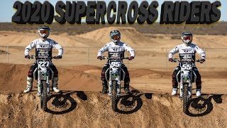 OUR OFFICIAL 2020 SUPERCROSS RIDERS  JMC Racing [upl. by Oijimer]