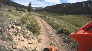 Colorado Trail Riding  Lost Creek Trail San Juan Mtns [upl. by Noivaz432]