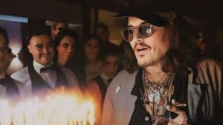 HBD 9 June♥️ johnydepp ayrik hollywoodvampires♥️ rojagolriz johnnydeppisalegend happybirthday [upl. by Anawd]