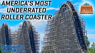 America’s Most Underrated Roller Coaster – Shivering Timbers – How Does It Compare to The Voyage [upl. by Kalindi]