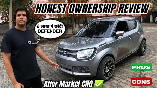 Maruti Ignis Ownership Review  Better than Swift 2024  Ignis Modified ✅  Ignis Owners Review 🔥 [upl. by Nosydam569]