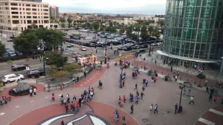 Devils  Rangers fans outside Prudential Center LIVE [upl. by Eicart]