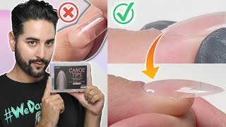 HOW TO DO GEL X LIKE A PRO AT HOME  MODELONES SOFT GEL NAILS  AIR BRUSH FAIL [upl. by Crowns]