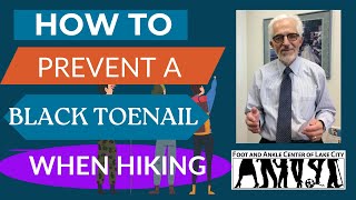 How To Prevent A Black Toenail While Hiking [upl. by Broddie]