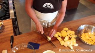 Want to make an easy delicious apple pie Watch our 7minute apple pie video [upl. by Kurtis]