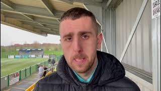 POST MATCH INTERVIEW with Louis Bland  Stockton Town A 16032024 [upl. by Onek]