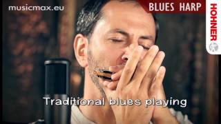 Harmonica Hohner Blues Harp  Sound demonstration [upl. by Arraeit559]