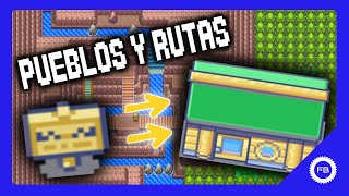 RPG Maker XP POKEMON ESSENTIALS Tutorial 2021 🏘️  Pueblos y Rutas [upl. by Lovel]