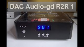 DAC R2R Audiogd R1 [upl. by Yessej]